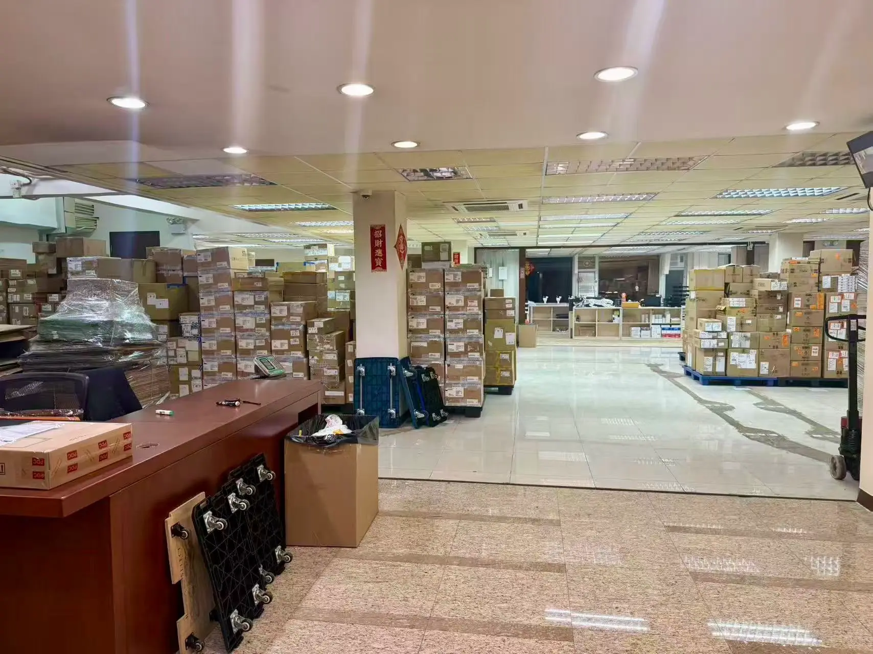 電子零件倉儲環境